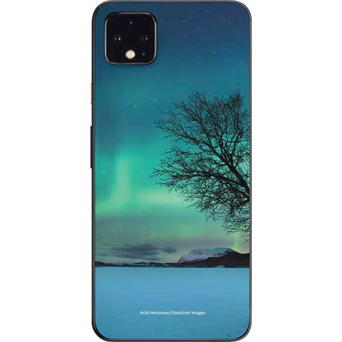 StockTrek Aurora Borealis over a lake in Norway Google Pixel 4 XL Skin